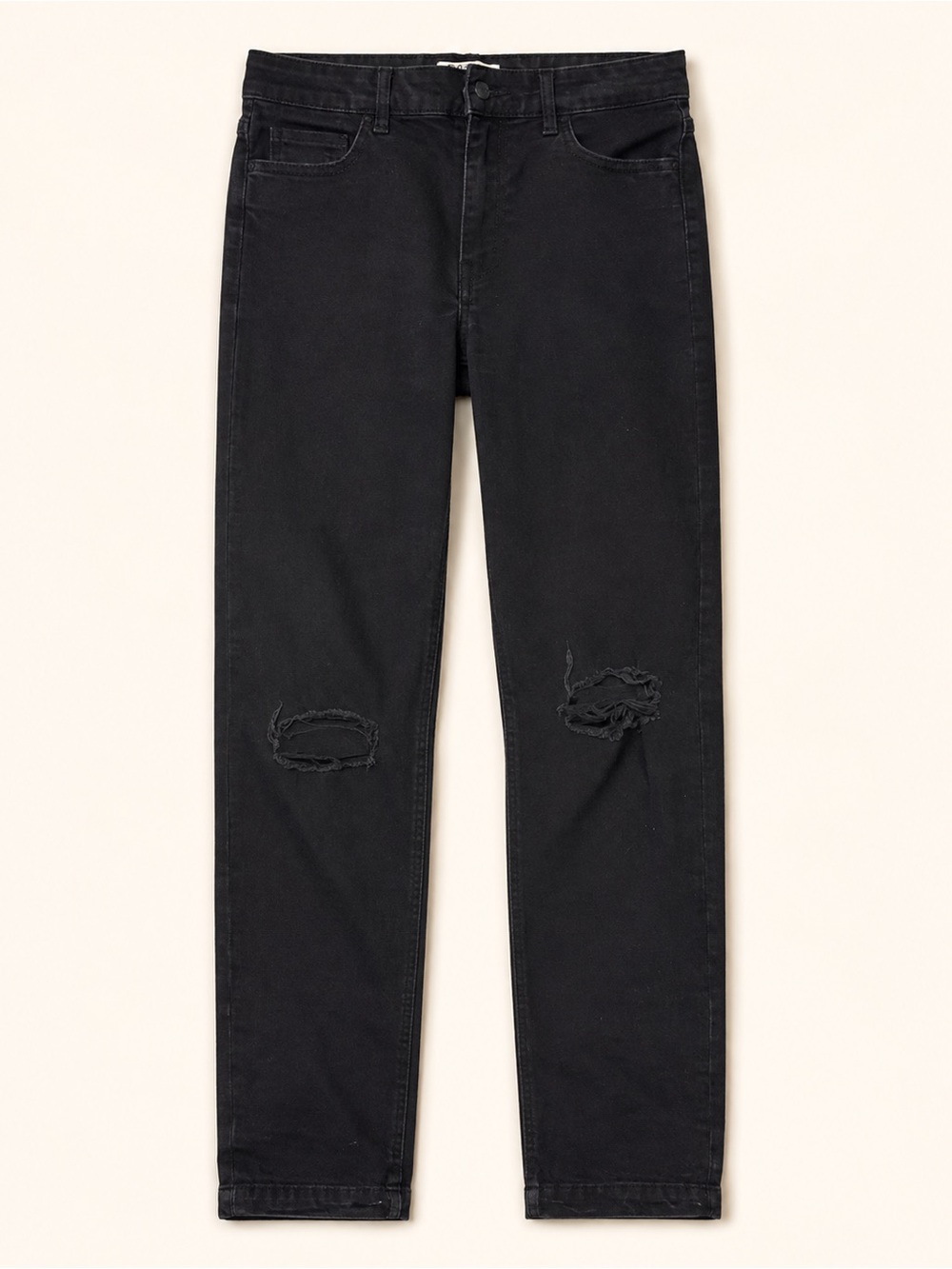 RSQ Black Distressed Chinos